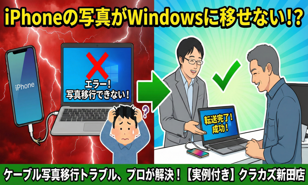 iPhoneとWindowsは相性が悪い?